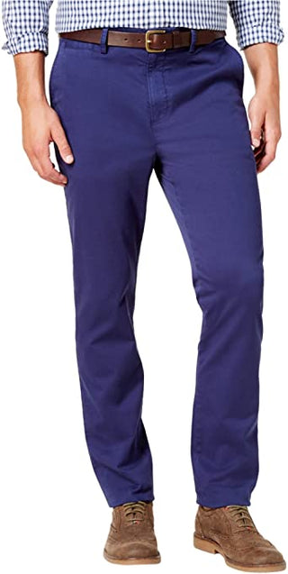 Club Room Men's Stretch Chinos Dark Blue Size 38X32