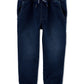 Carter's Toddler Boy's Pull On Denim Jogger Pants Blue Size 3T