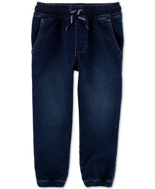 Carter's Toddler Boy's Pull On Denim Jogger Pants Blue Size 3T