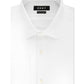 DKNY Men's Slim-Fit Performance Stretch Wrinkle-Resistant Black French Cuff Dress Shirt White Size 16X34-35