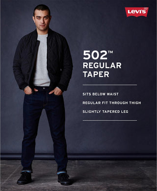 Levi's Men's 502 Taper Soft Twill Jeans Green Size 36X34