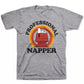Peanuts Little Boy's Snoopy Professional Napper T-Shirt Gray Size 6