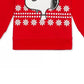 Peanuts Toddler Boys Snoopy Reindeer Holiday Sweatshirt Red Size 2