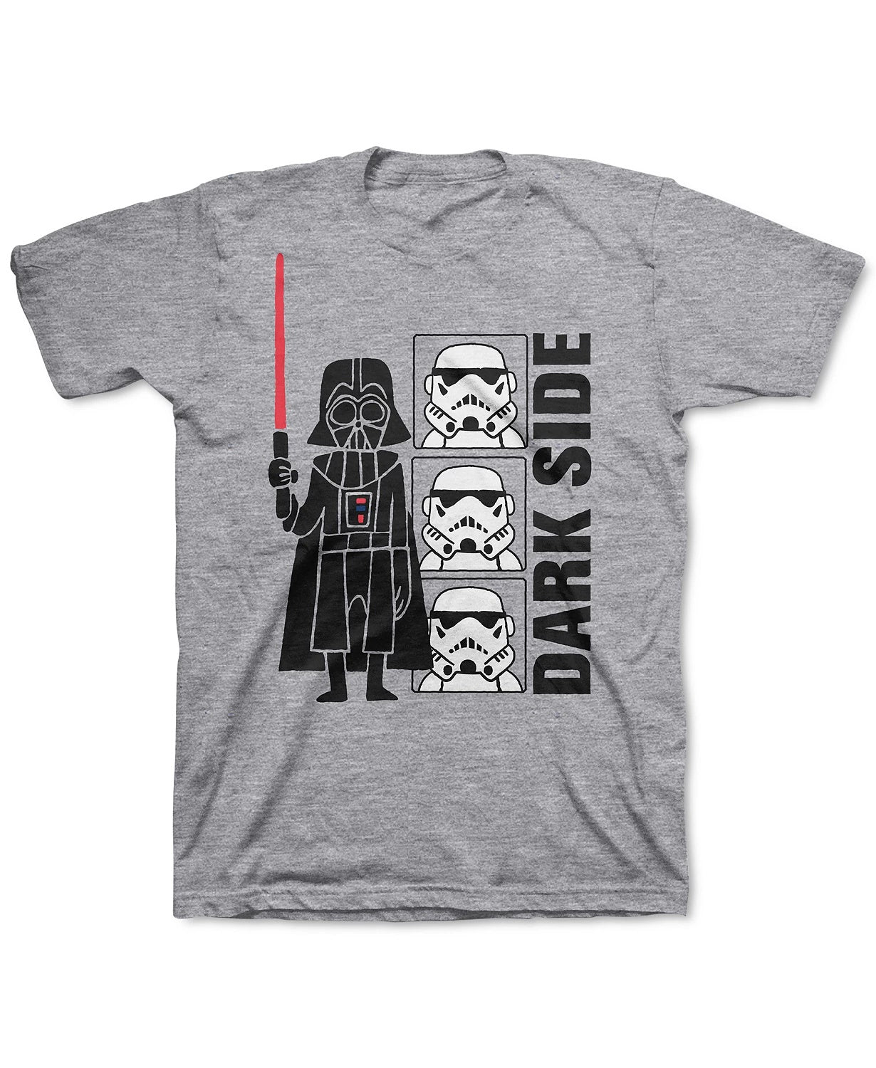 Star Wars Toddler Boys Dark Side T-Shirt Gray Size 2