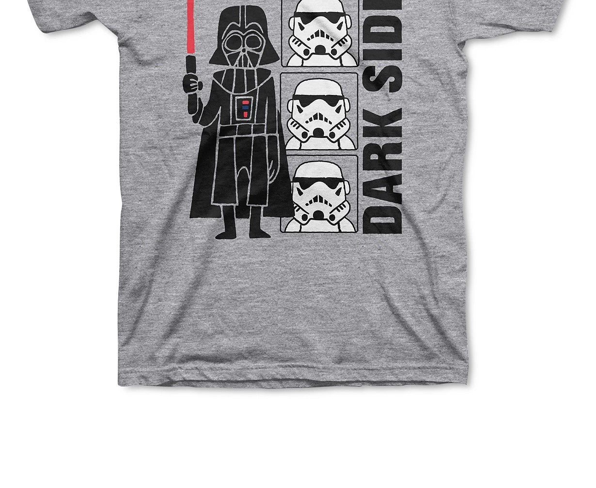 Star Wars Toddler Boys Dark Side T-Shirt Gray Size 2