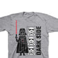 Star Wars Little Boys Dark Side T-Shirt Gray Size 5