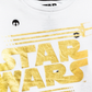 Star Wars Toddler Boy's Metallic Logo T-Shirt White Size 2