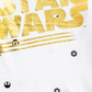 Star Wars Toddler Boy's Metallic Logo T-Shirt White Size 2