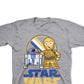 Star Wars Toddler Boys Buddies T-Shirt Gray Size 2