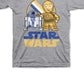 Star Wars Toddler Boys Buddies T-Shirt Gray Size 2