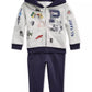 Ralph Lauren Baby Boy's Lightweight Hoodie & Joggers Navy Size 18 Months