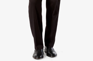 Dockers Men's Easy Classic Fit Stretch Pants Black Size 40X32