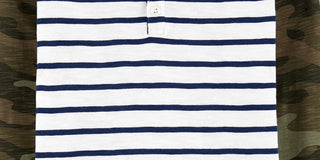 Carter's Little & Big Boy's Striped & Camo Print Cotton Henley T-Shirt Multi Size 8