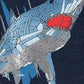 Carter's Little & Big Boy's Shark Print T-Shirt Navy Size 6