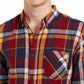 Levi's Men's Plaid Flannel Shirt Red Size X-Large