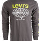Levi's Men's Long Sleeve Network T-Shirt Black Size XX-Large