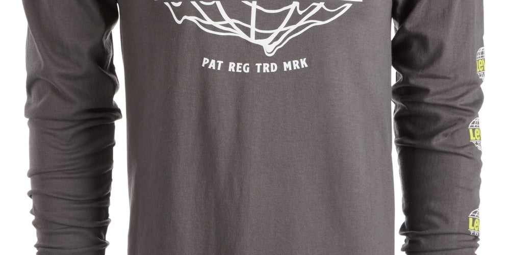 Levi's Men's Long Sleeve Network T-Shirt Black Size XX-Large