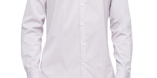 Calvin Klein Men's Slim Fit Stretch Solid Shirt Purple Size Medium