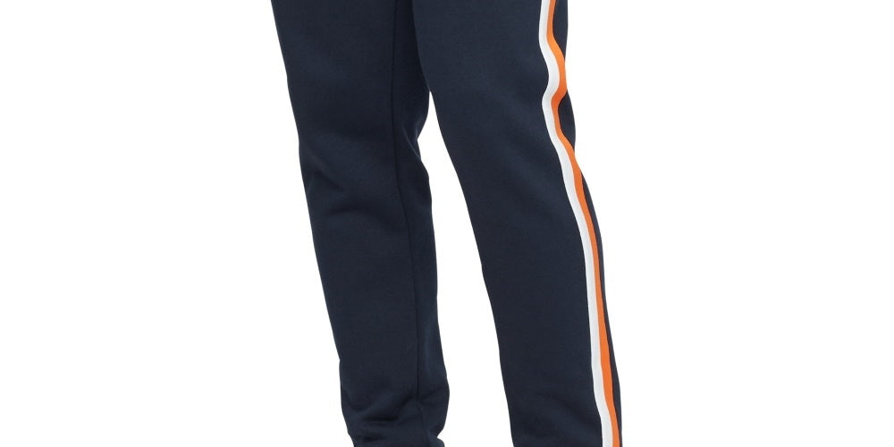 Calvin Klein Men's Stripe Track Pants Blue Size Large