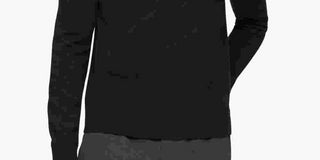 Calvin Klein Men's Merino Wool V-Neck Sweater Charcoal Size X-Small