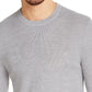 Calvin Klein Men's Merino Crew Neck Sweater Silver Size X-Large