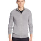 Calvin Klein Men's Merino Full-Zip Sweater Charcoal Size Small