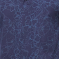 Calvin Klein Men's Short Sleeve All Over Floral Print Maritime Blue Combo Blue Size Large
