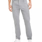 Calvin Klein Men's Slim Fit Printed Texture Pants Charcoal Size 33X32