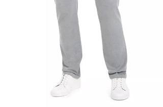 Calvin Klein Men's Printed Textured High Rise Jeans Charcoal Size 38X32