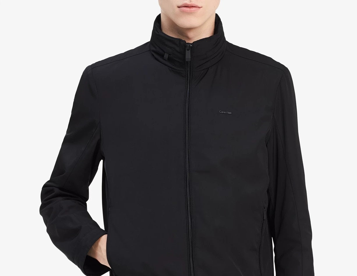 Calvin Klein Men's Lightweight Jacket Black Size XX-Large