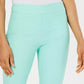 Charter Club Women's Petite Cambridge Tummy-Control Slim-Leg Pants Bright Blue Size 16X3