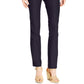 Charter Club Women's Petite Cambridge Tummy-Control Slim-Leg Pants Blue Size 20X4
