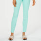 Charter Club Women's Petite Cambridge Tummy-Control Slim-Leg Pants Bright Blue Size 24X4.5