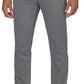 DKNY Men's Stretch Mid Rise Straight Leg Pants Grey Size 38X30