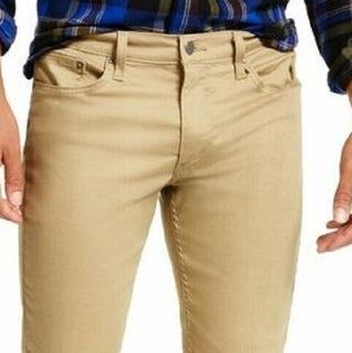 Levis Men's 511 Slim-Fit Stretch Flannel Jeans Brown Size 32X32