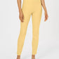 Charter Club Women's Cambridge Pull On Pants Yellow Size 4 Petite
