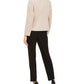 Le Suit Women's Blazer & Pants Suit Beige Size 12