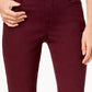 Style & Co Women's Tummy Control Slim Leg Jeans Red Size 22X5