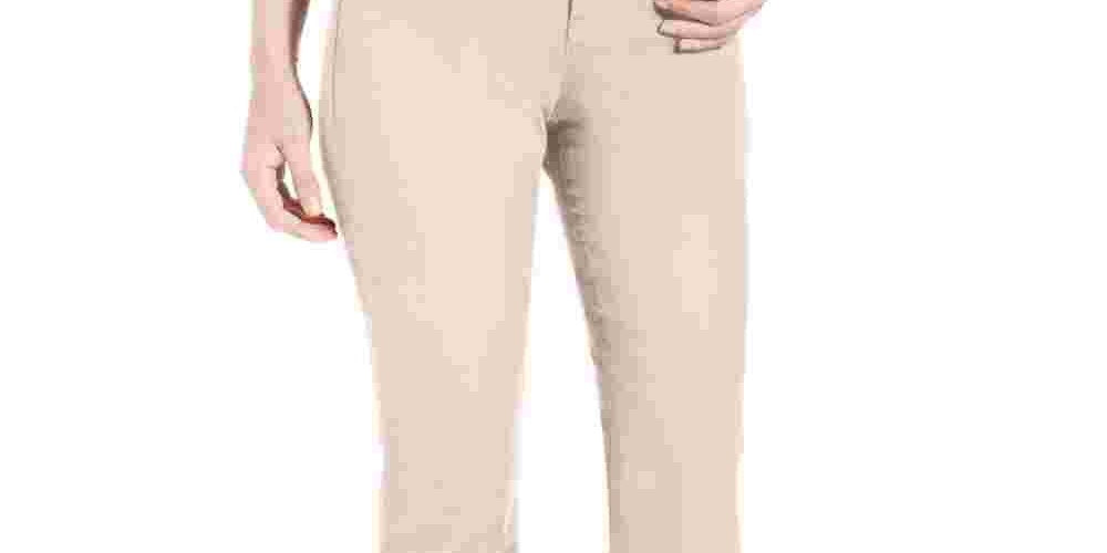 Style & CoWomen's Petite Tummy Control Slim Leg Denim Jeans Pink Size 14P