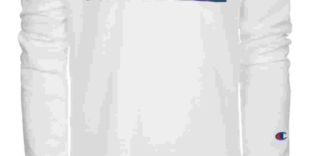 Champion Little Boy's Logo Print T-Shirt White Size 5