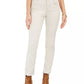 Style & Co Women'sTummy-Control Slim-Leg Jeans Beige Size 12