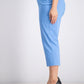 JM Collection Women's Embellished Pull-On Capri Pants Bright Blue Size Medium