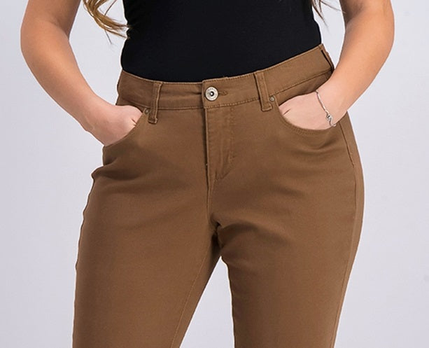 Style & Co Women's Curvy-Fit Skinny Jeans Brnoverflw Size 6 Petite