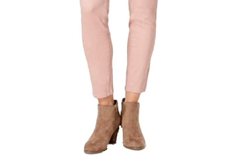 Style & Co Women's Curvy Fit Skinny Fashion Jeans Pink Size 18