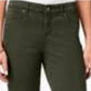 Style & Co Women's Curvy Fit Skinny Fashion Jeans Green Size 4