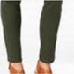 Style & Co Women's Curvy Fit Skinny Fashion Jeans Green Size 4