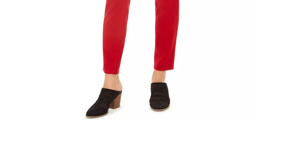 Style & Co Women's Curvy-Fit Skinny Fashion Jeans Red Size 6