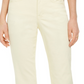 Style & Co Women's Tummy Control Straight Leg Fashion Jeans Yellow Size 6