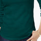 Charter Club Women's New Charter Club Cotton Mock-Neck Top Green Size Medium