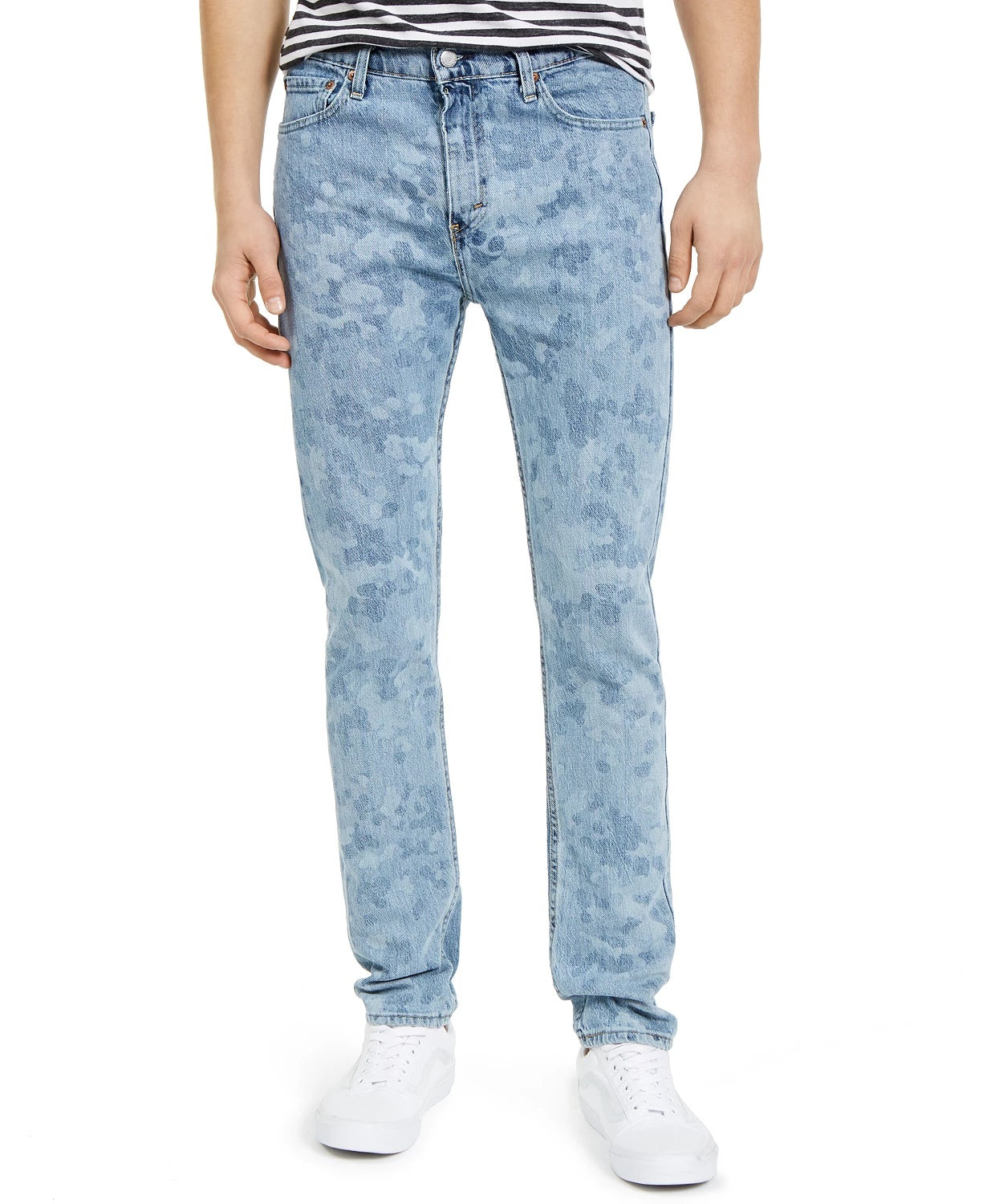 Levi's Men's 510™ Skinny Fit Laser Printed Jean Blue Size 32X32